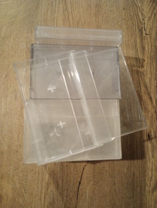 Pudełka do kaset magnetofonowych audio. 10 sztuk