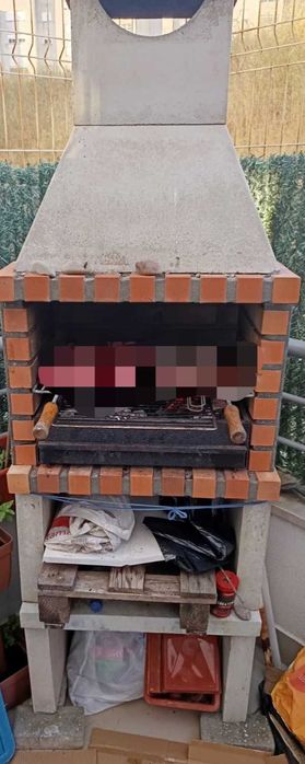 Churrasqueira Nisa com braseiro