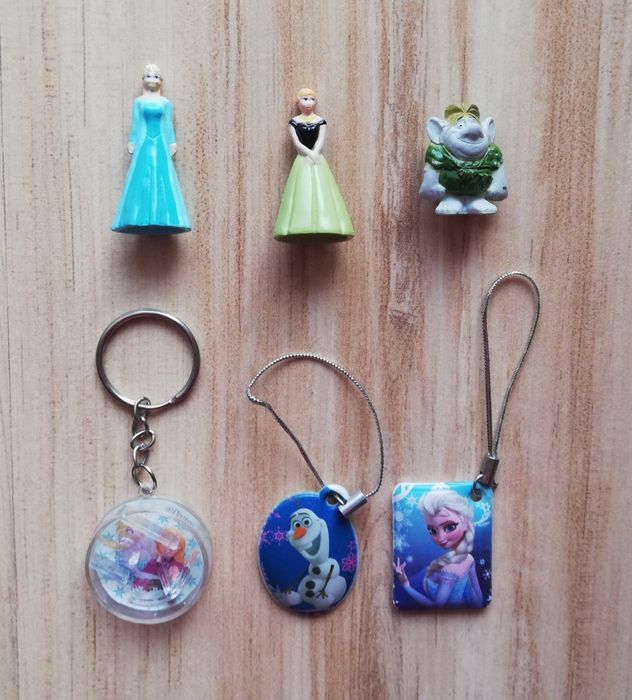 Organizer na długopisy Kraina lodu Frozen oraz figurki