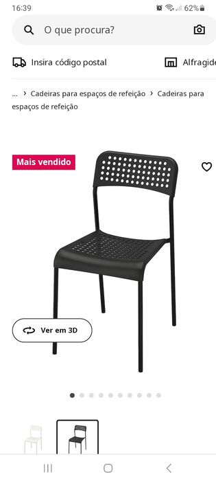 Cadeira de ferro