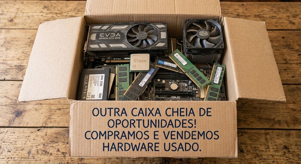 Hardware/componentes usados
