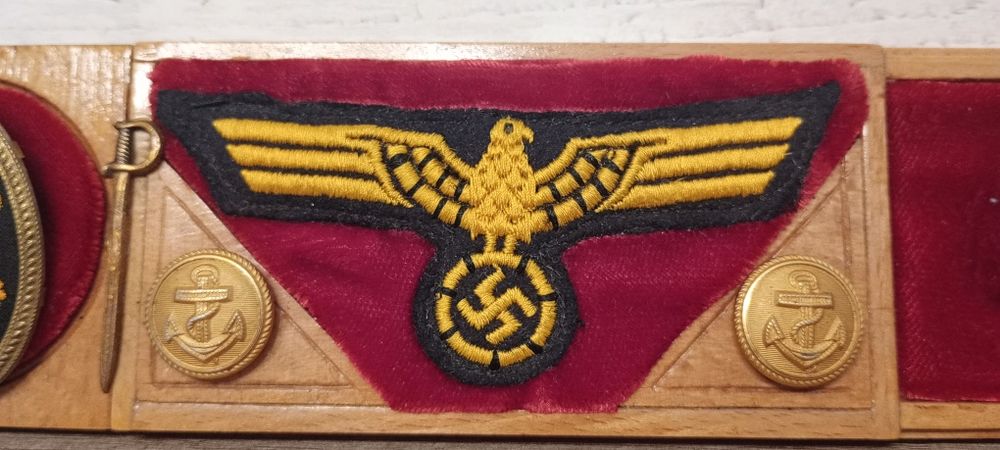Militaria III Reich Kriesgmarine Segunda Guerra Mundial