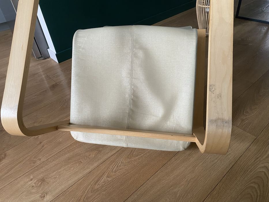 Fotel Pello Ikea bujak - Holmby naturalny