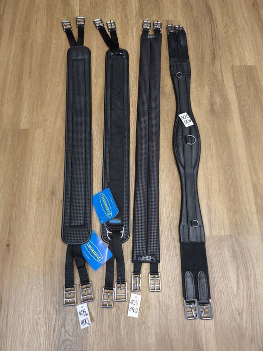 Popręg 105 cm nowy, skórzany, Wintec, Euroriding popreg brązowy