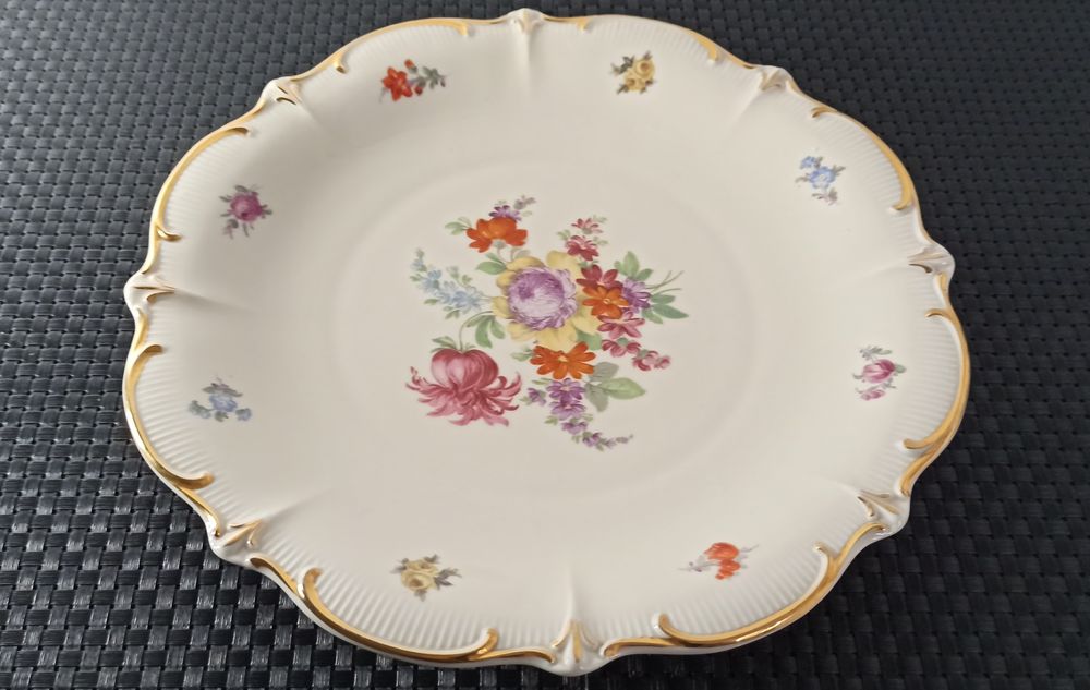 Porcelana Bawaria Patera Schumann Arzberg śred 30 cm motyw kwiatowy