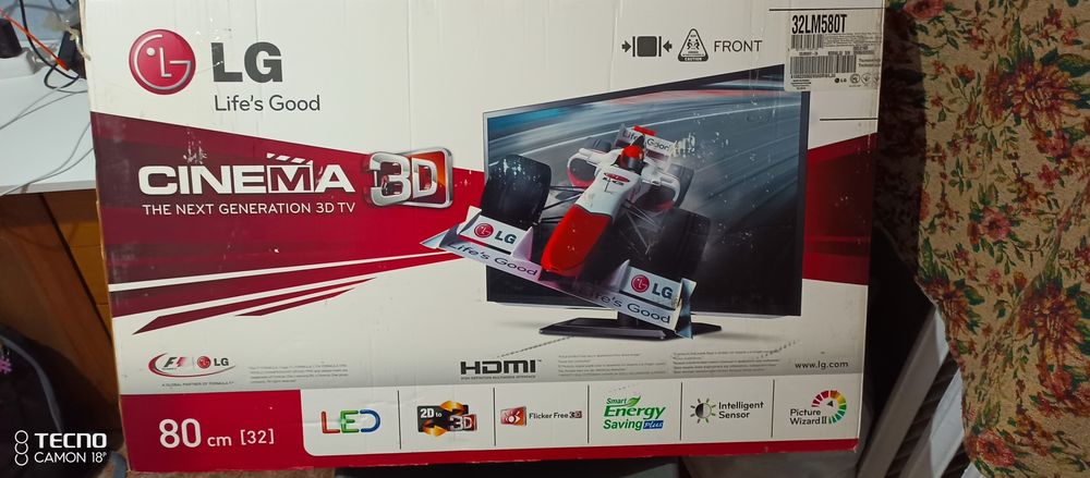 Продам Телевізор LG  32lm580T