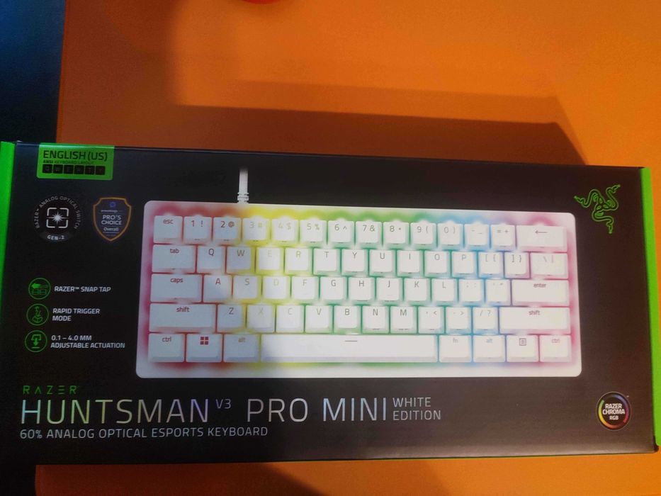 (Nowa) klawiatura razer huntsman mini v3 pro gen 2 white