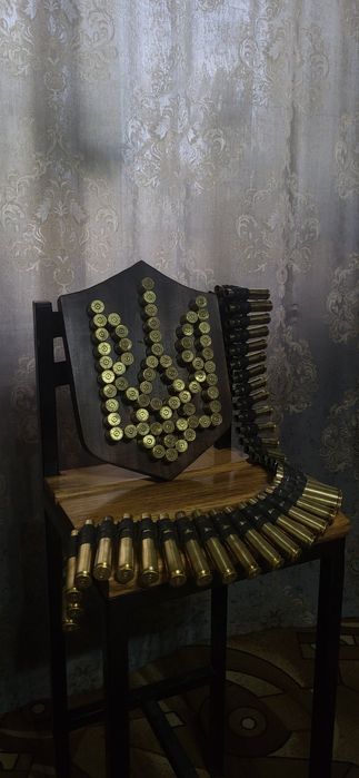 Продам Патріотичні тризуби з відстріляних гільз