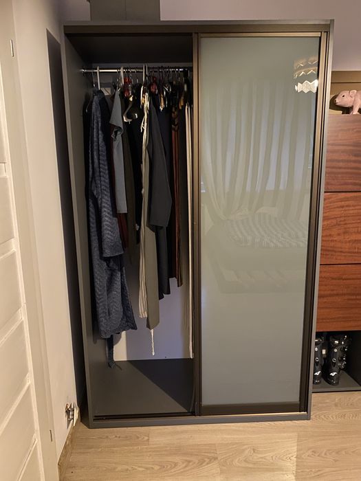 Komplet mebli regały + szafa