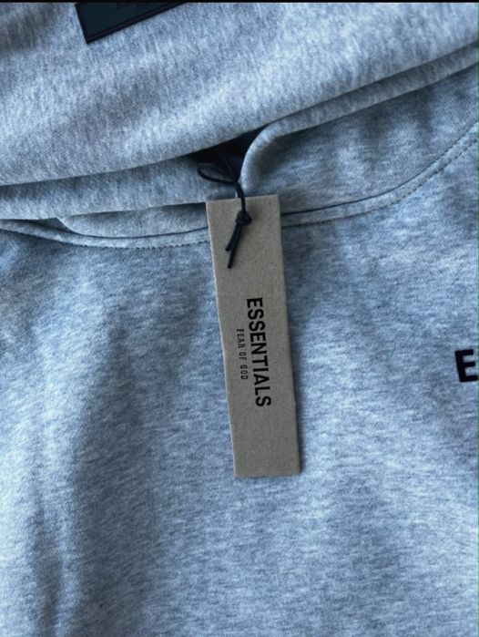 Bluza Essentials M szara nowa męska