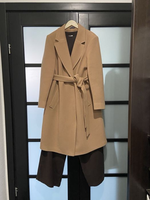 Пальто светло-коричневое (кемел) , размер L (50-52)