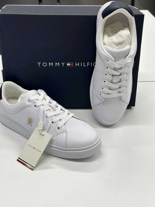 Oryginalne buty skórzane z Włoch TOMMY HILEIGER