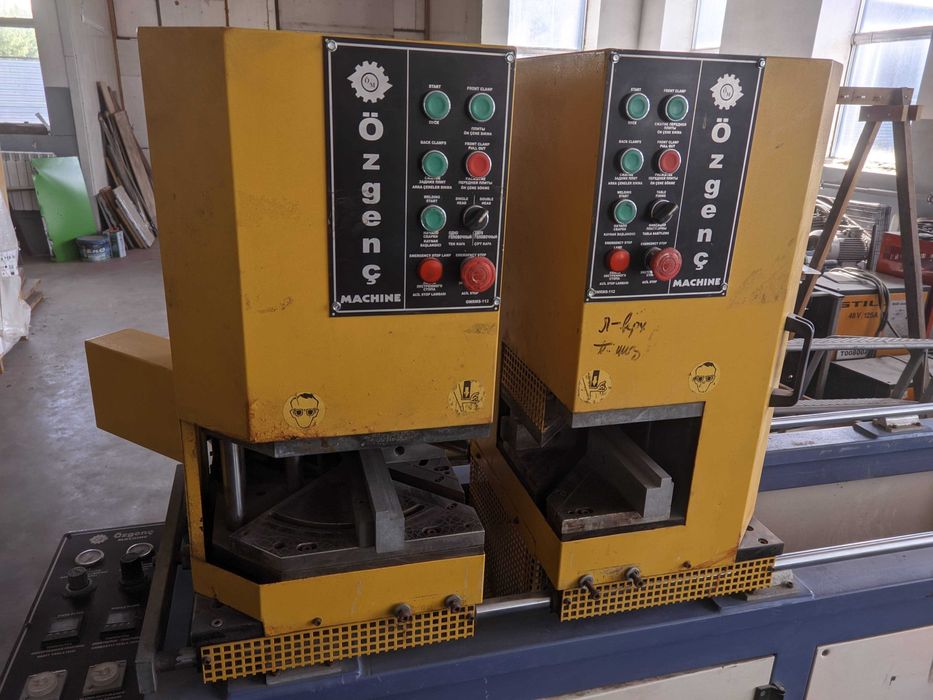 OZGENC OMRMS 112 зварювальний 2-точковий верстат виготовлення вікон