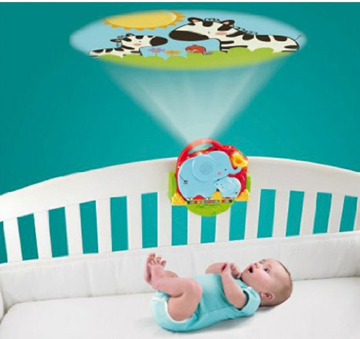 NOVO a estrear - Projetor musical Fisher Price - projeta imagens, tem