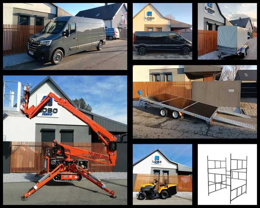 Wypożyczalnia busów/dostawczych/brygadówka/7osób/wynajem/