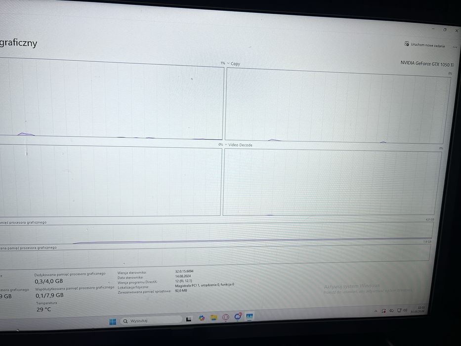 Komputer Gamingowy Ryzen 5 4500 / 16 GB RAM / GTX 1050 Ti / SSD + HDD