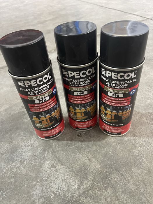 Spray lubrificante de silicone