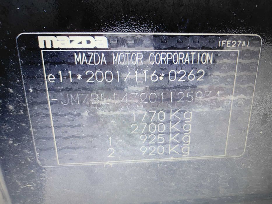 Mazda 3 1.6 105 KM Sejny • OLX.pl