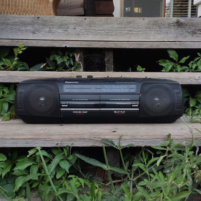 Kultowy radiomagnetofon / boombox / jamnik Panasonic RX-FT510 retro, vintage, y2k, 90s, 00s