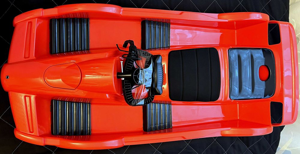 Sanki zimowe plastikowe Alpen Double Race Red - edycja limitowana