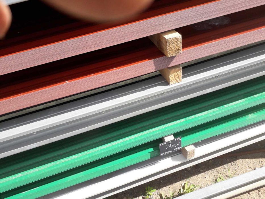 Blacha  Trapezowa R-14 szara #0,35mm