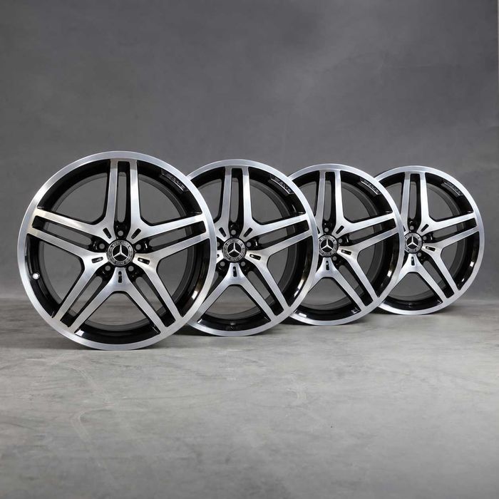 4X Alusy FELGI AMG 21 Mercedes M R Klasa GLK ML GL GLE GLS W166 5x112 9J ET53.5 ORG. #128