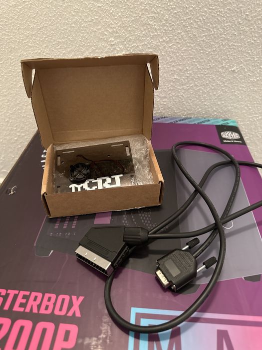 piCRT πcrt, RGB 15KHz e VGA 31Khz para Raspberry 464309999433474121