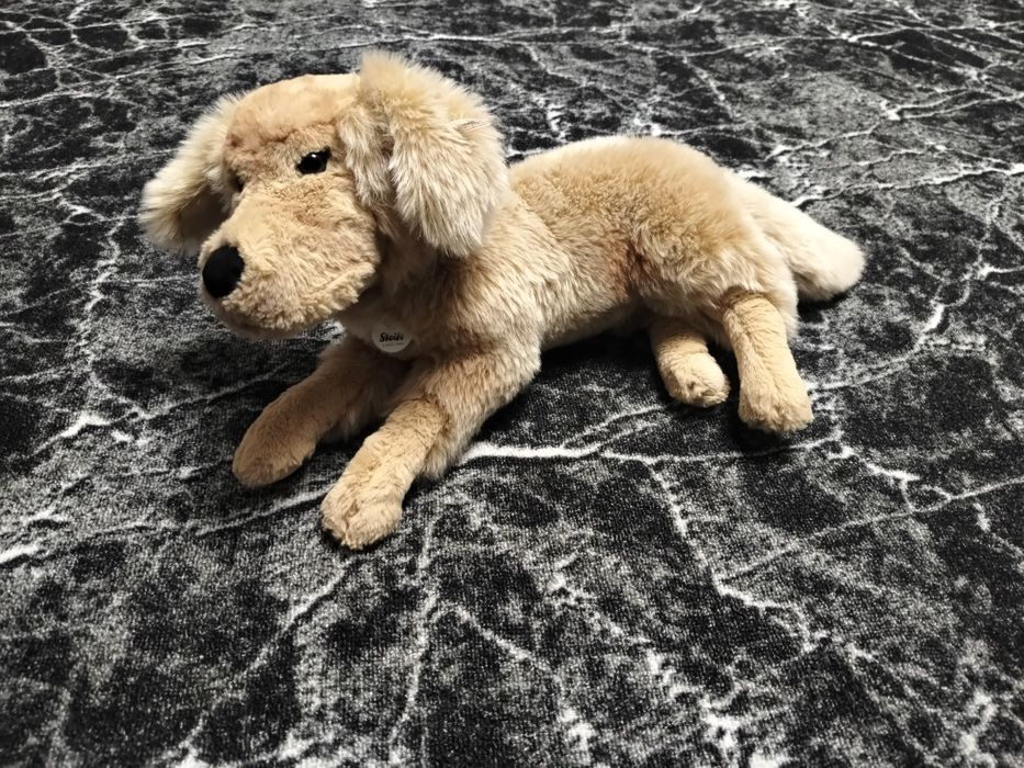 Оригінальна м'яка іграшка Steiff Golden Retriever (собака ретривер), стан нової