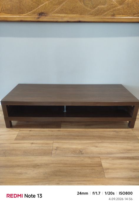 Stolik pod TV ława Lack 149x55 ciemny orzech
