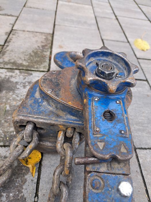 BRANO RZC-3,2T Wciągnik wciągarka zapadkowa łańcuchowa 3,2t + łańcuc