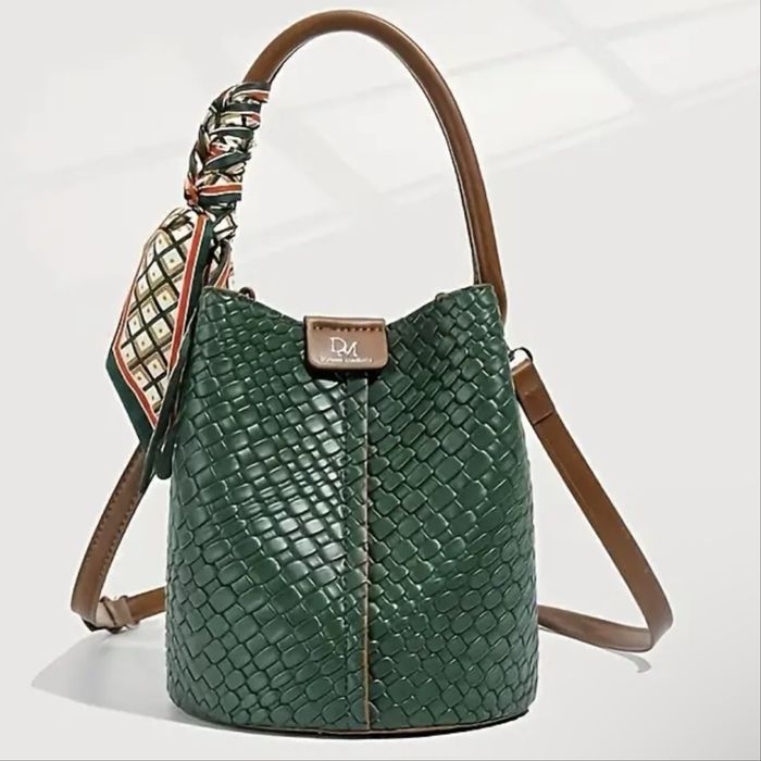 Сумка -відро з хустинкою