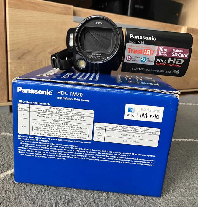 Kamera Panasonic HDC-TM20 Full HD