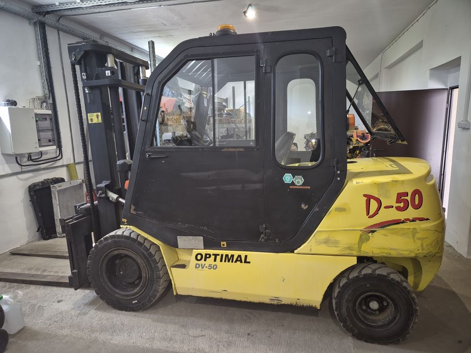 Wózek widłowy Balkancar 5 ton, duplex, 1124 mtg, aktualny UDT