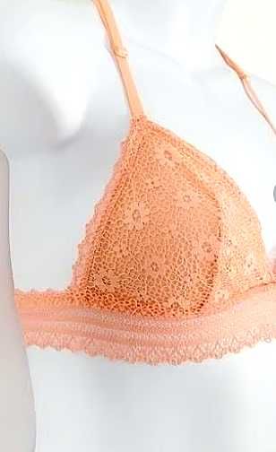 Ажурний мереживний бюстгальтер бралет victoria's secret, розмір 70А-В