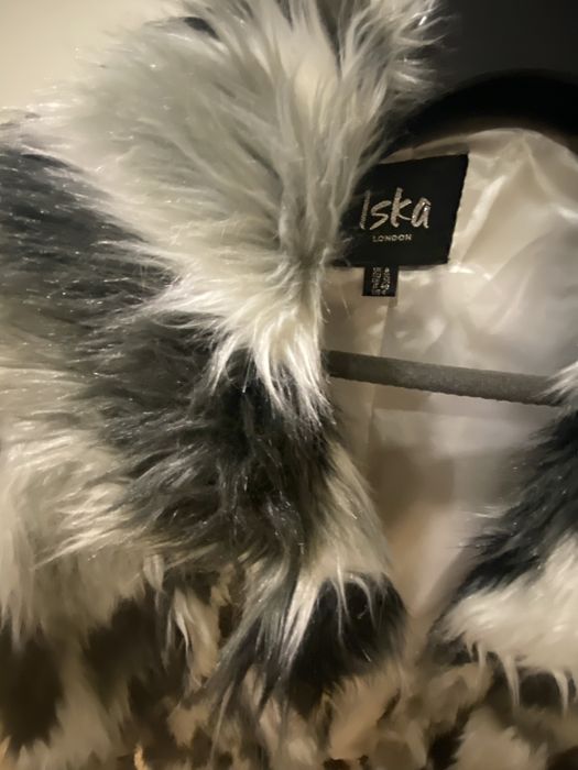 Casaco de pelo sintético, número 36 muito bom estado