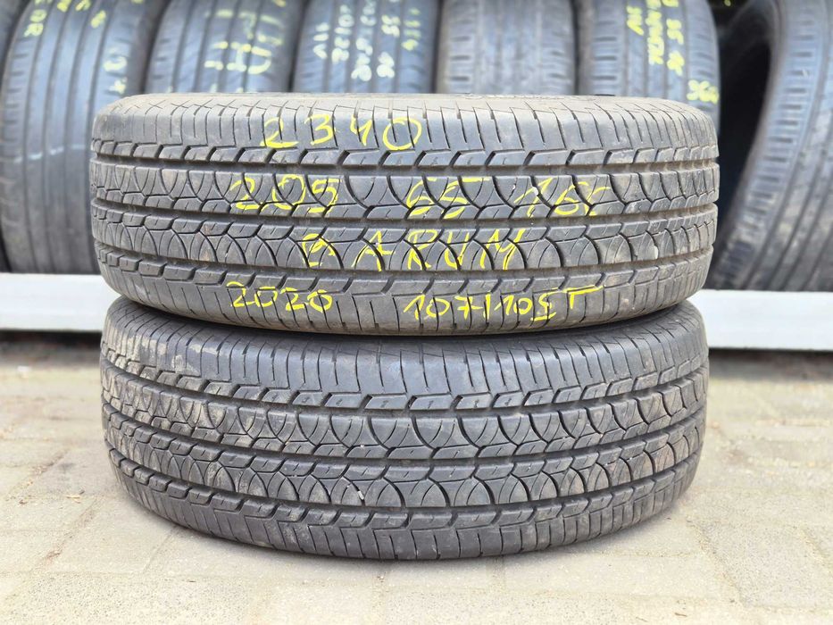 Wzmocnione C Barum Vanis 2 205/65r16C 107/105T 2020r 8mm N2340