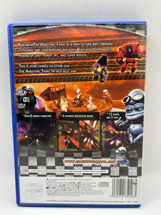 Crazy Frog Racer 3xA Ps2 nr 0152