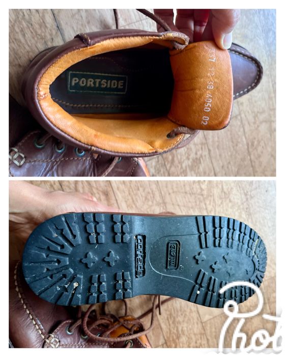 2 pares calçado pele tamanho 38