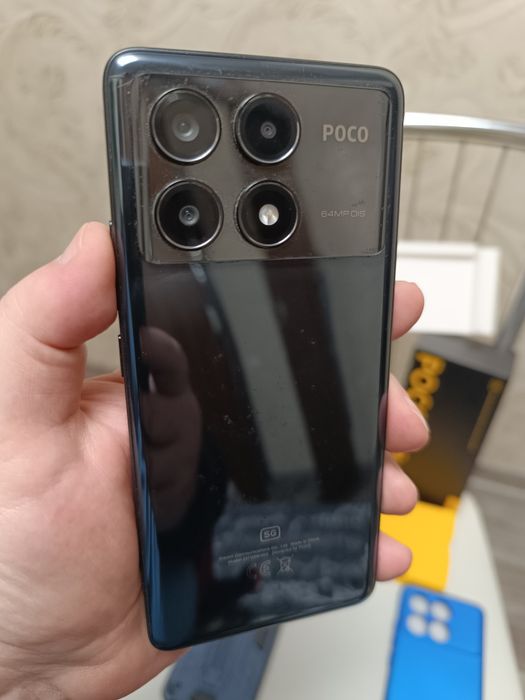 ИГРОВОЙ Poco X6Pro 5G, памяти 8+8-256гиг,мощный.