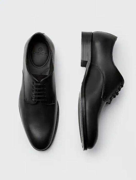 Елегантні шкіряні туфлі Massimo Dutti 45р