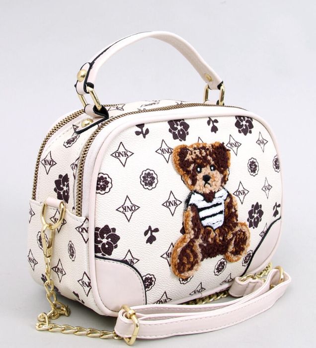 Torebka listonoszka kuferek miś teddy