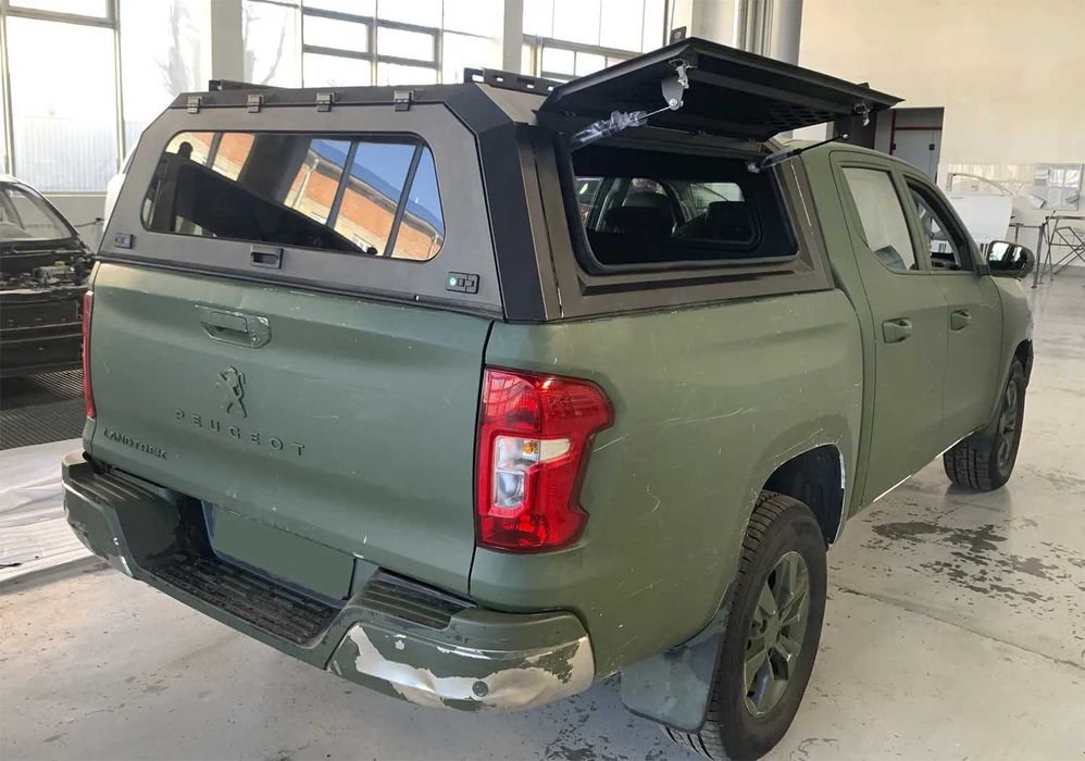 Кунг на Peugeot Landtrek 2021- Changan Hunter F70 металевий алюміній