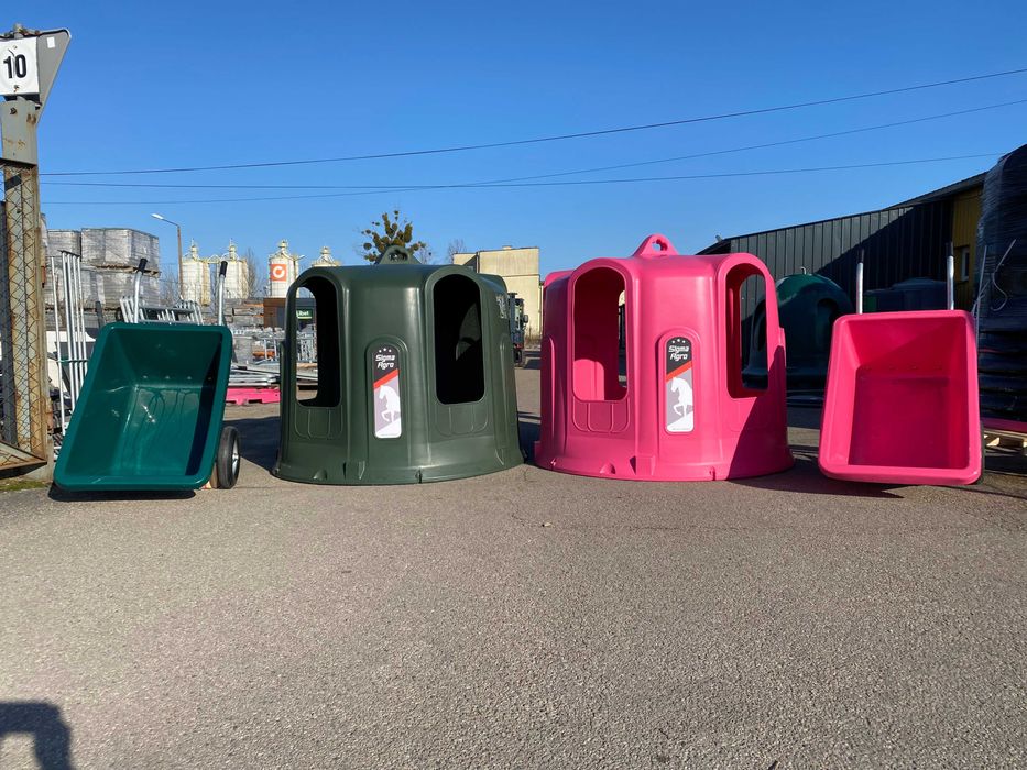 Paśnik DZWON na Siano do Bel Dla Koni - Bezpieczny Piękny Różowy