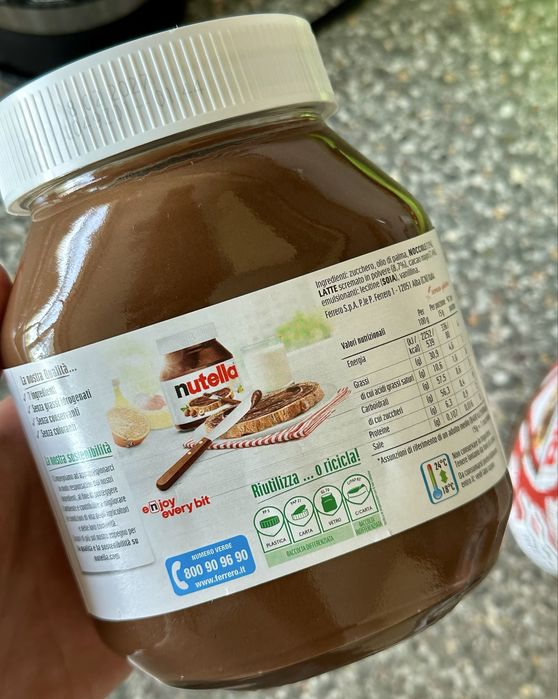 Горіхова паста з какао Nutella 750г