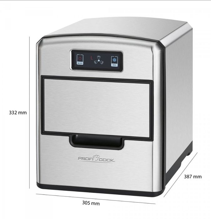 Mała kostkarka nablatowa Kostkarka do lodu ProfiCook PC-EWB 1187
