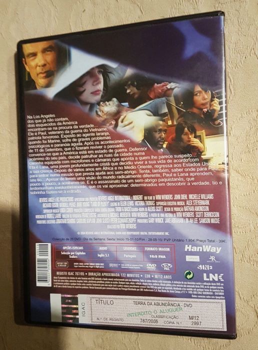 DVD terra da abundância