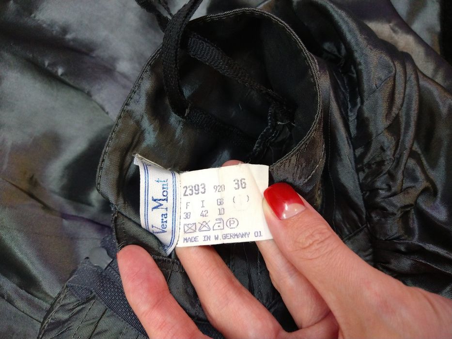 Дизайнерська пишна спідниця Vera Mont, металік, р. s/36