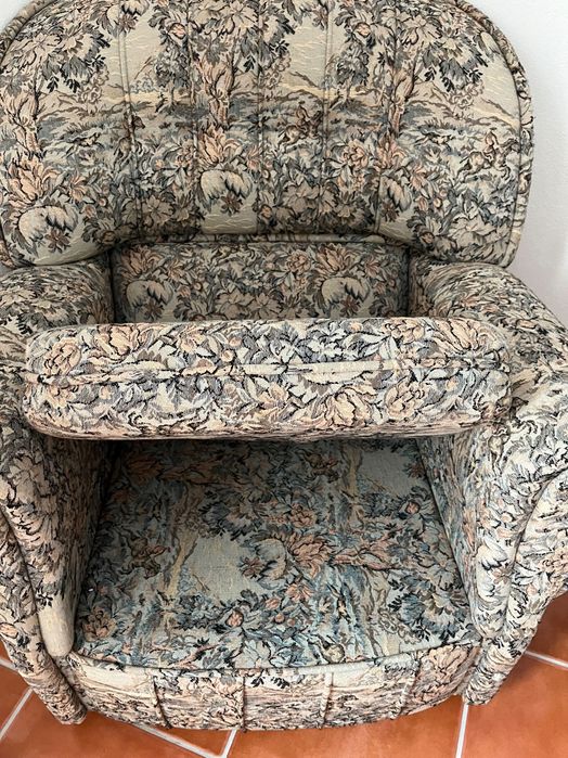 Conjunto de 2 sofás individuais