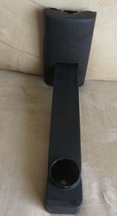Suporte parede p/ TV, em ferro anodizado preto - como novo