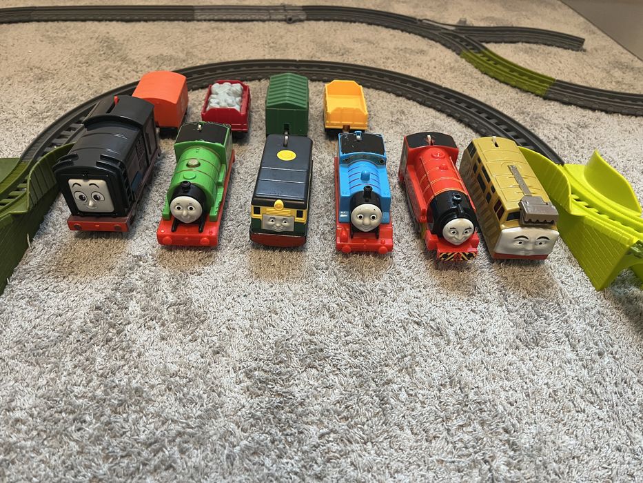Tomek i Przyjaciele tory + lokomotywy na baterie